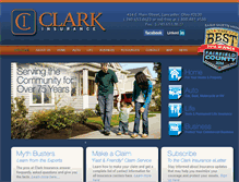 Tablet Screenshot of clarkins.com